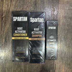 SPARTAN Root Activator Shampoo & Conditioner plus root activator spray - New